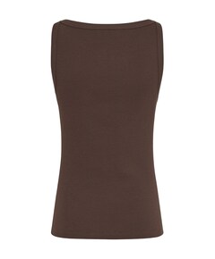 Dames top bruin