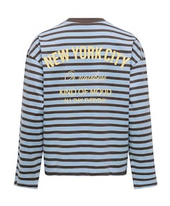 Dames longsleeve blauw