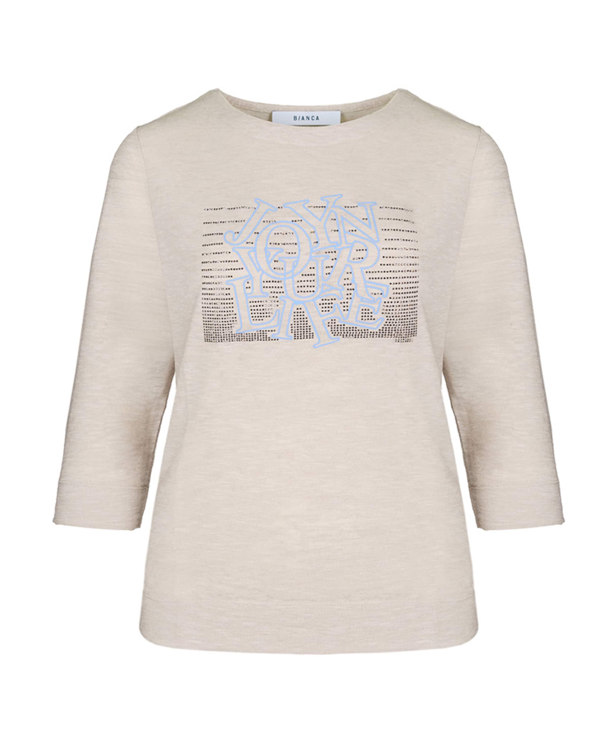 Dames longsleeve beige