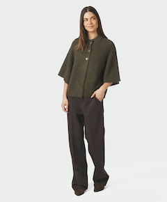 Dames vest groen