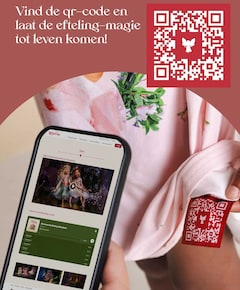 Dames pyjamaset Efteling blauw