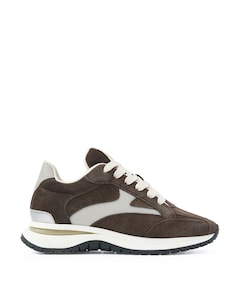 Usher Riggs dames sneakers bruin