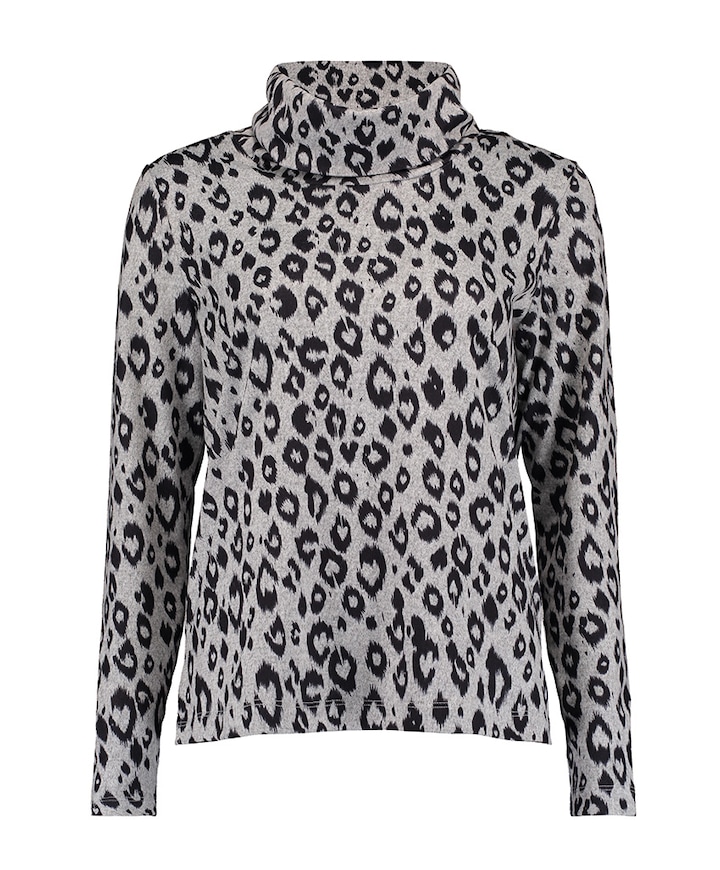 Dames longsleeve grijs