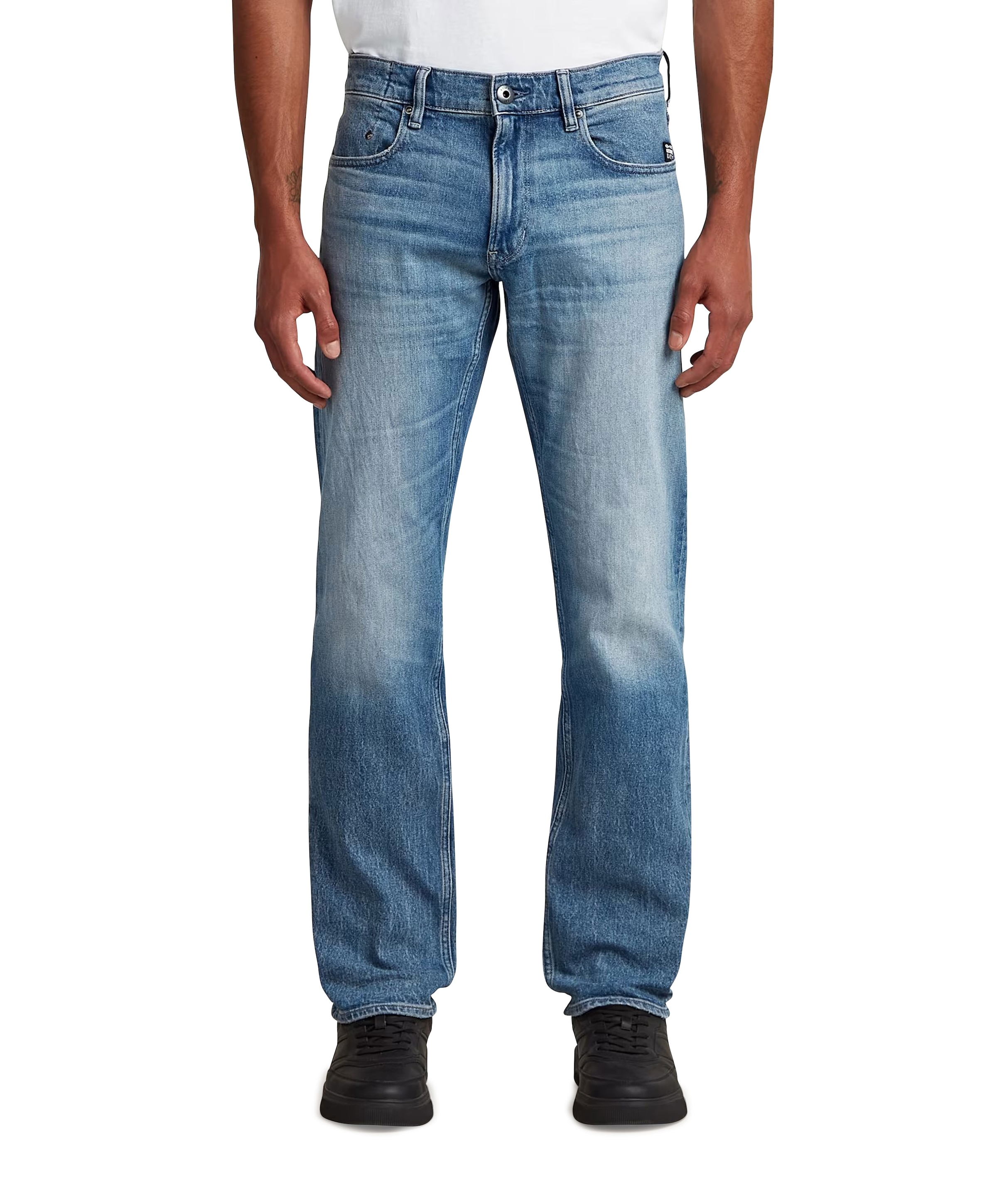 Mosa Straight heren jeans blauw