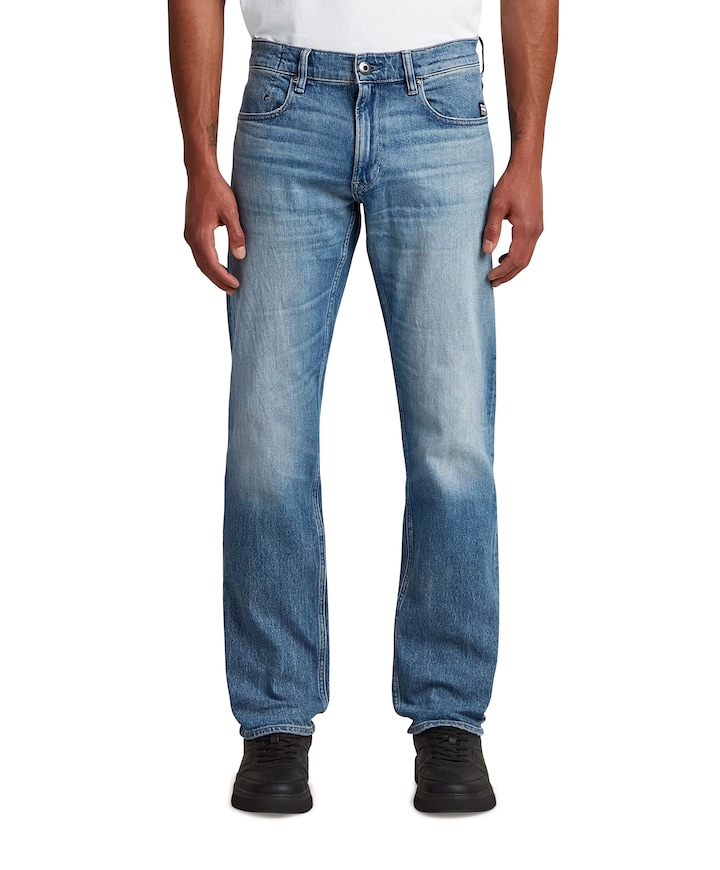 Mosa Straight heren jeans blauw