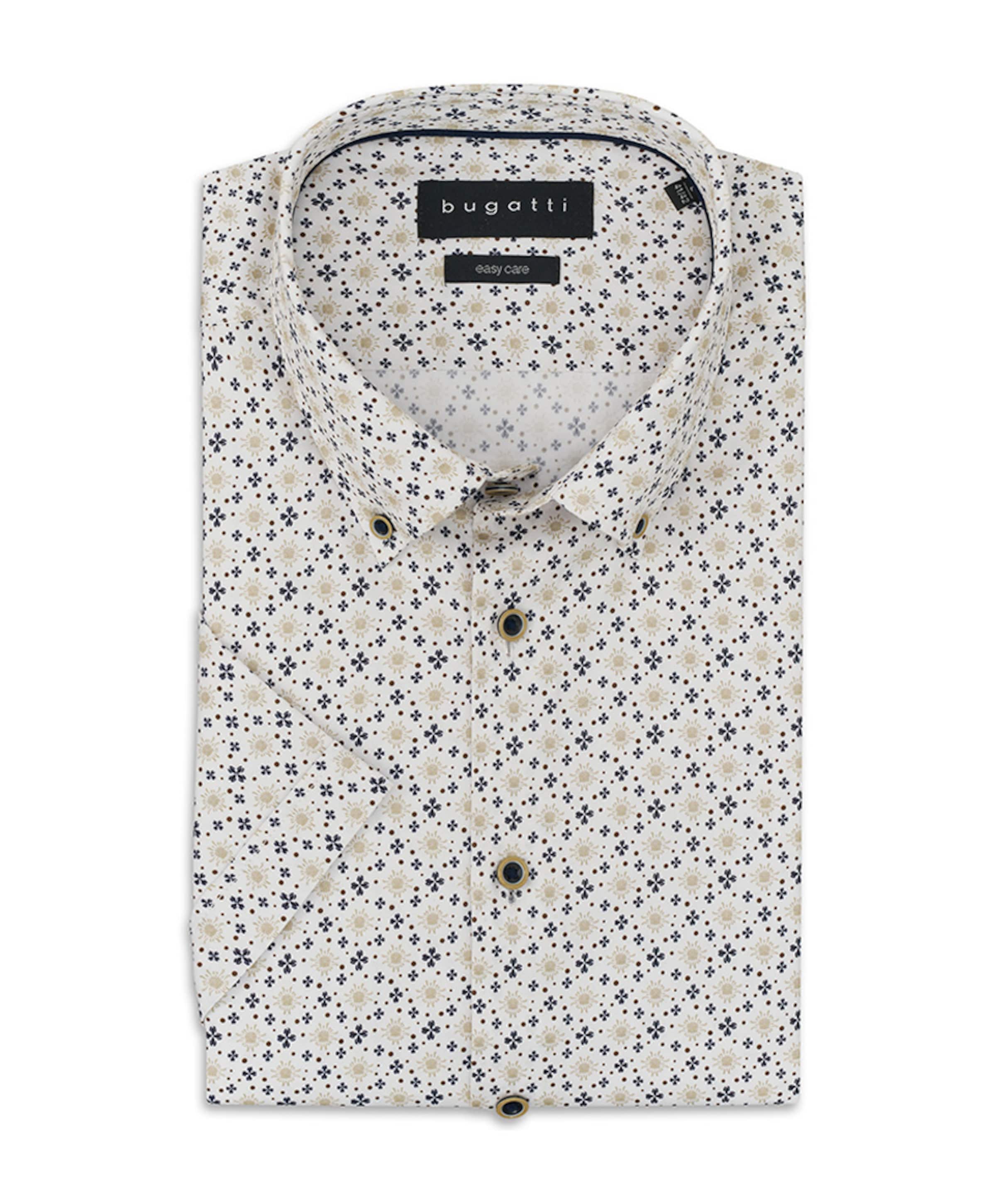 Heren overhemd korte mouw wit