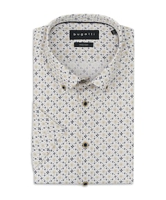 Heren overhemd korte mouw wit