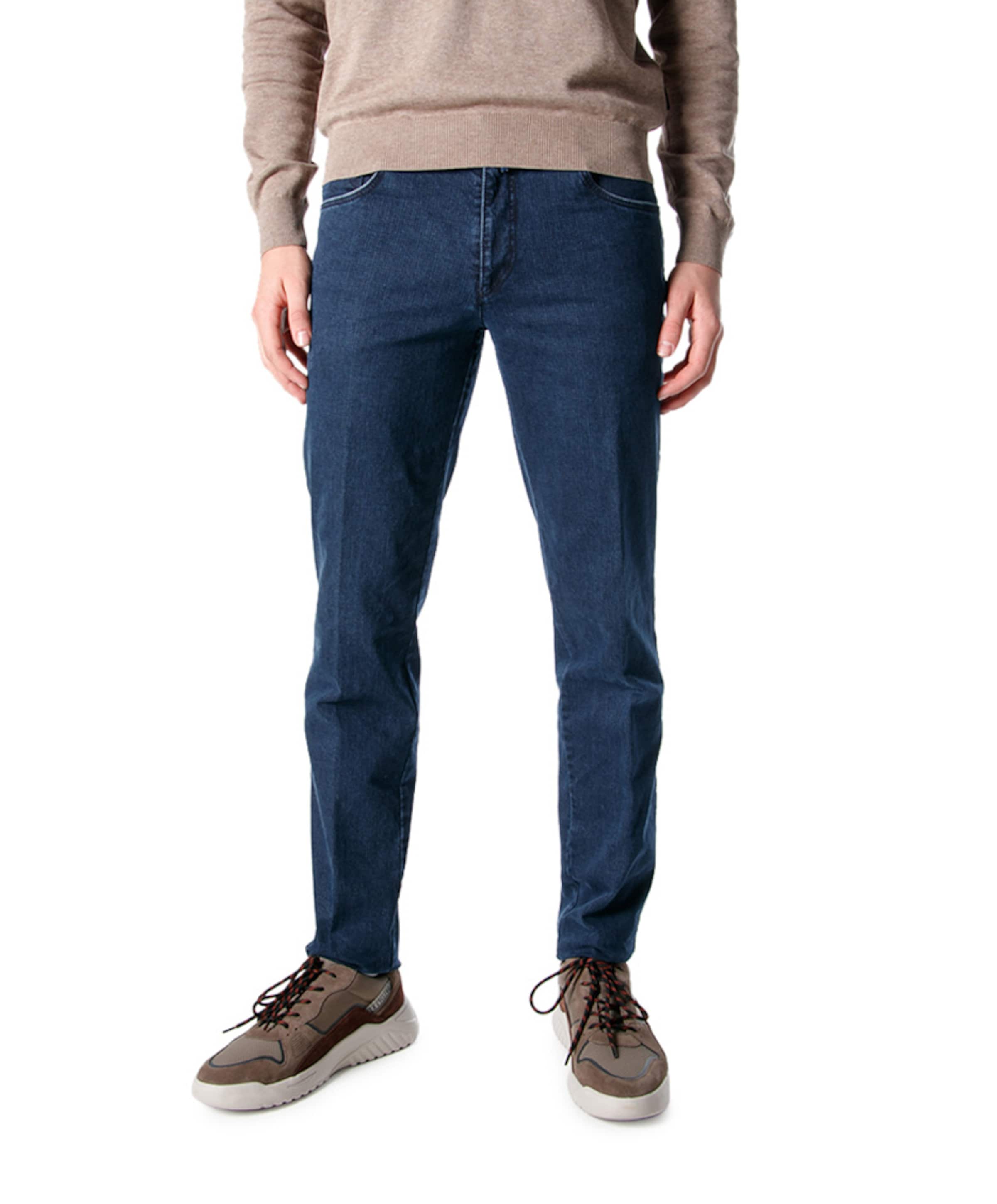 Swing Front Basic Jeans blauw