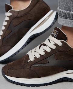 Usher Riggs dames sneakers bruin