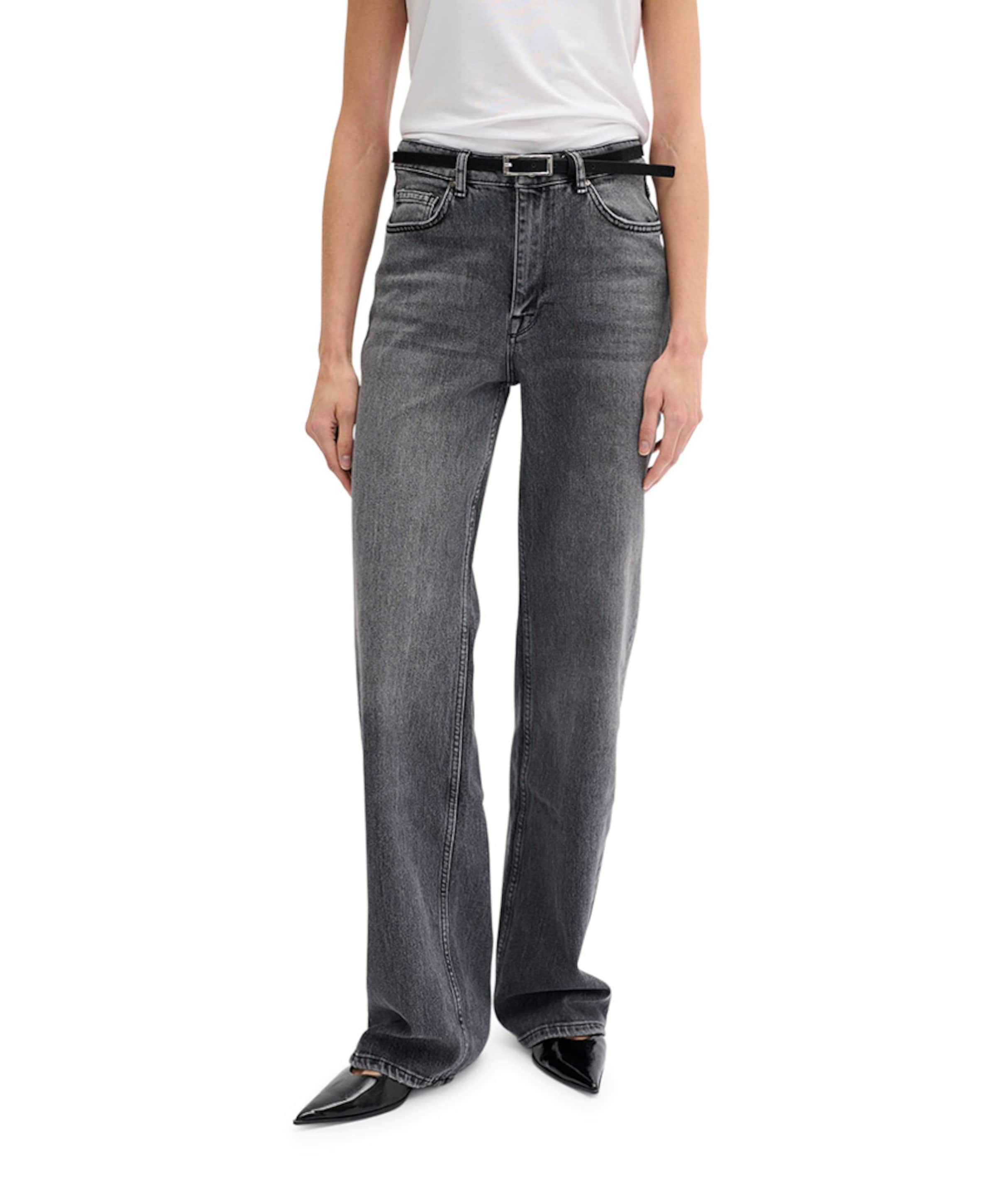 35 THE LOUIS 139 HIGH WIDE Y dames jeans grijs