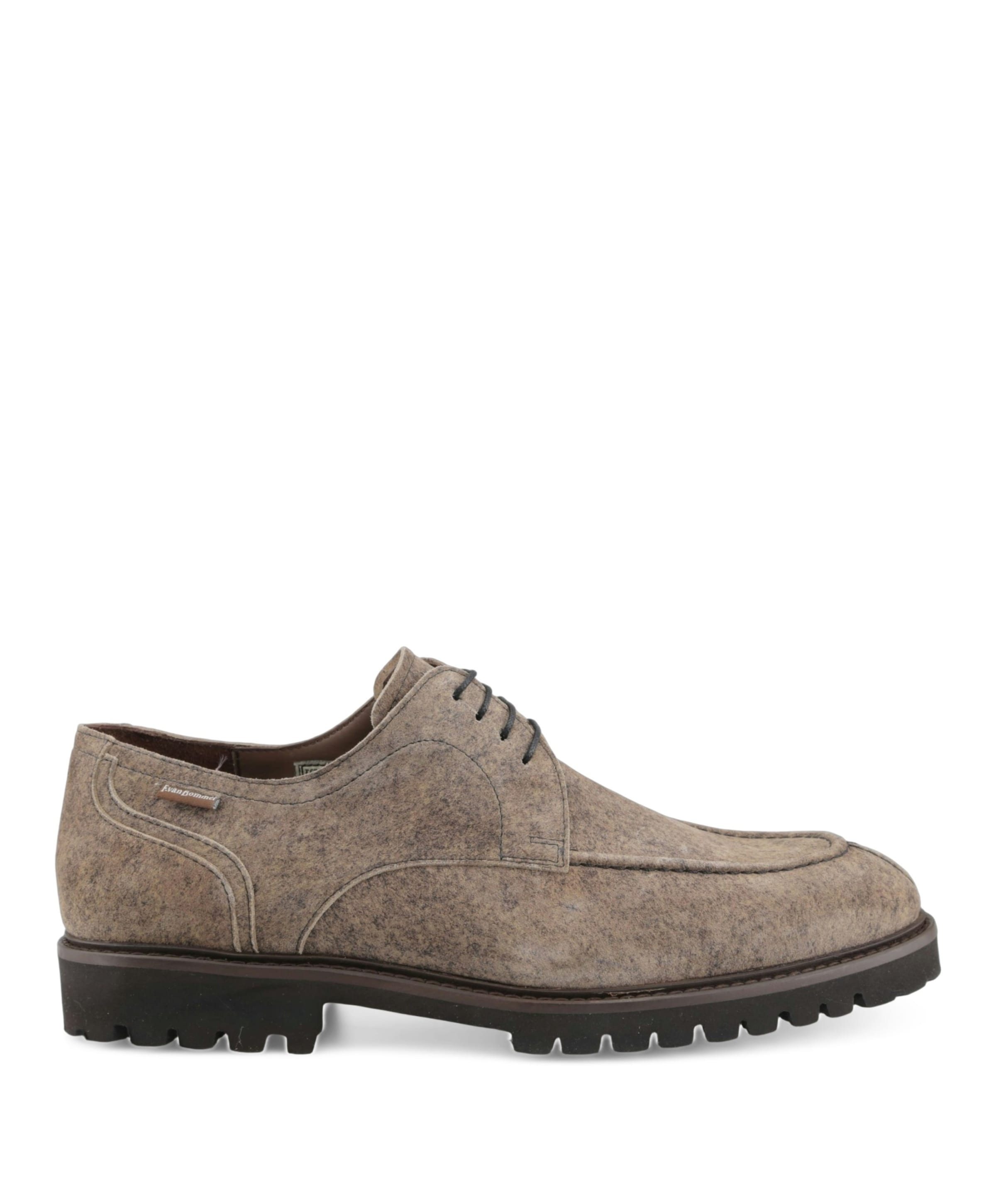 heren veterschoenen beige