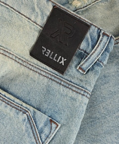 Straight jongens korte broek blauw