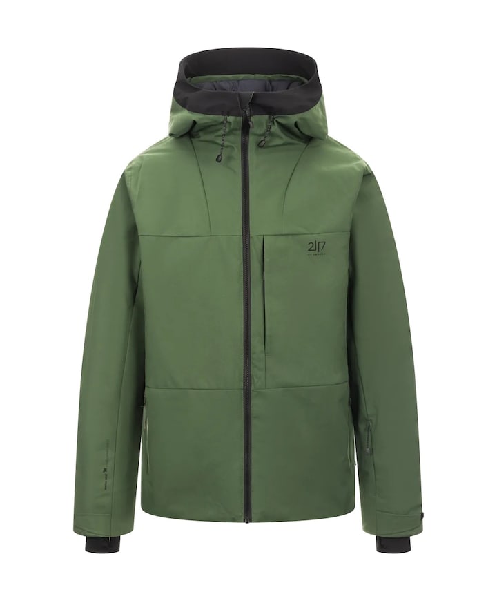 Heren ski-jas groen
