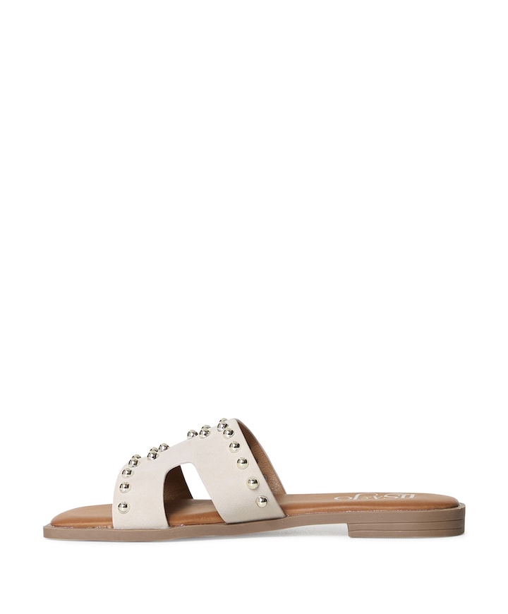 Zakiya dames slippers beige