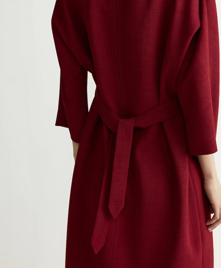 Dames jurk rood