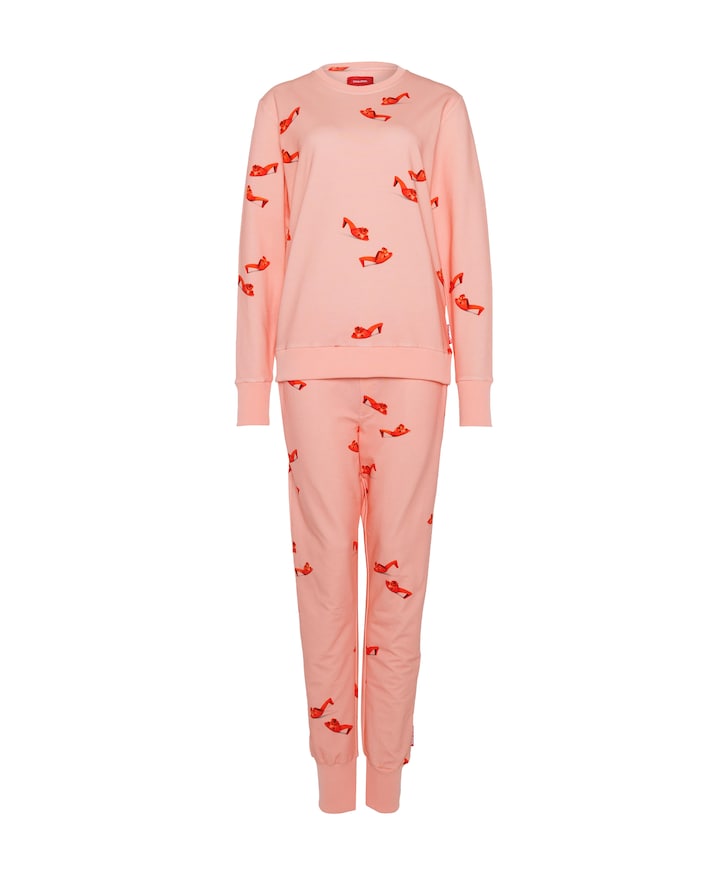 Dames pyjamaset Efteling rood