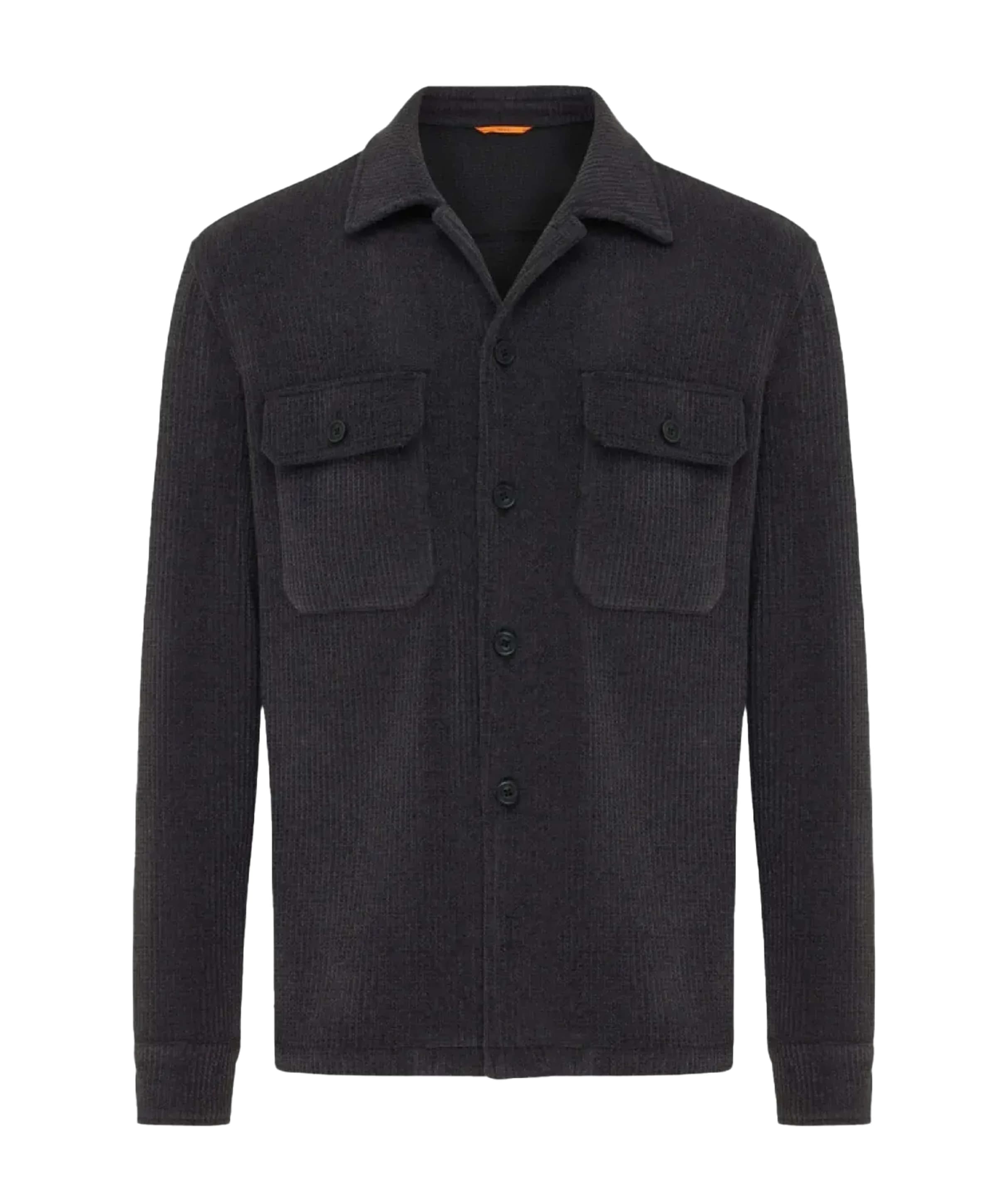 Heren overshirt blauw