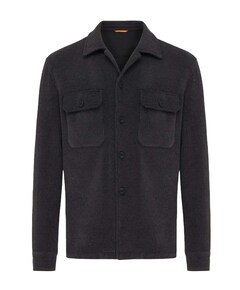 Heren overshirt blauw