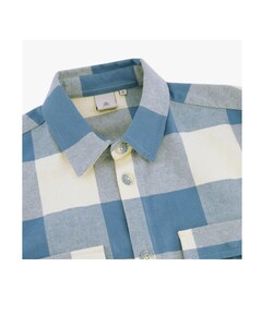 Overhemd lange mouw blauw