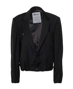 Dames blazer grijs