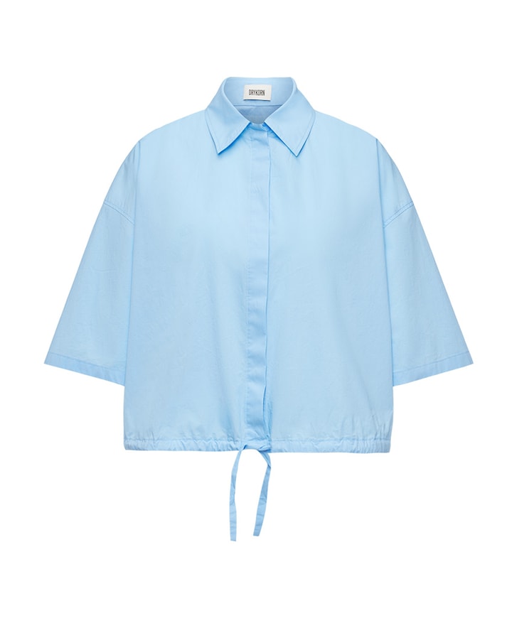 Blouse blauw