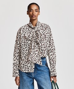 Dames blouse bruin