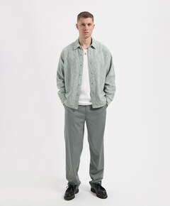 Heren overshirt groen