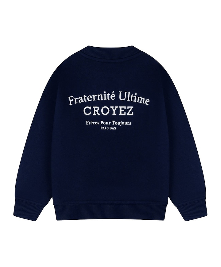 Jongens sweater blauw