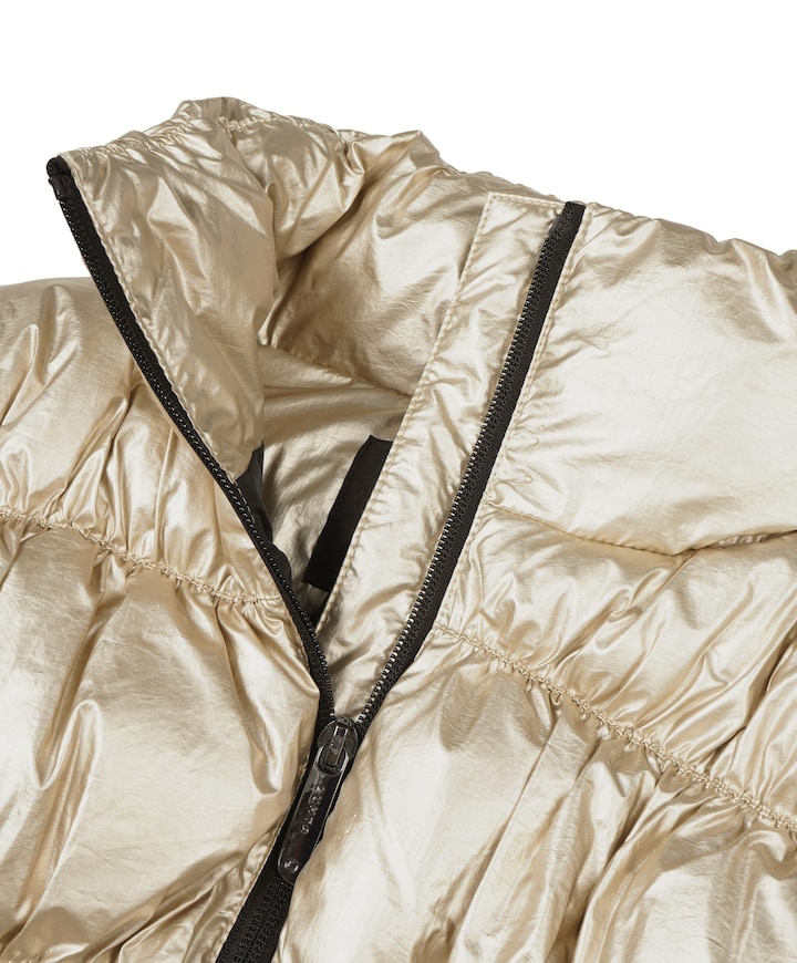Dames bodywarmer goud