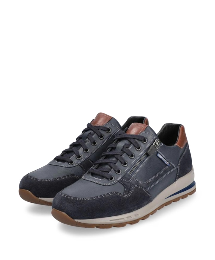 Bradley  heren sneakers blauw