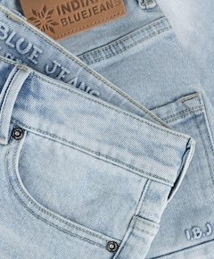 2651Wide Loose Light jongens jeans blauw