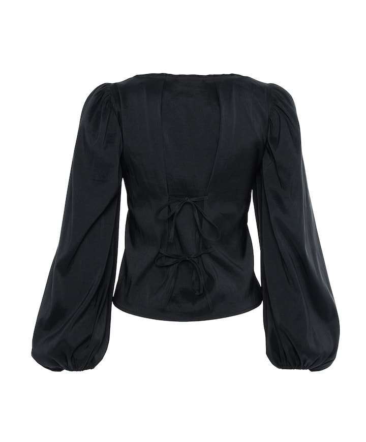 Blouse zwart
