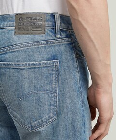 Mosa Straight heren jeans blauw