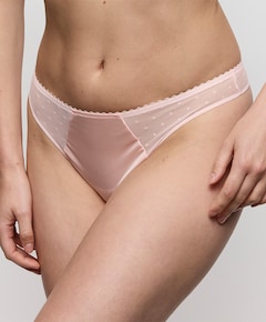 Dames string roze