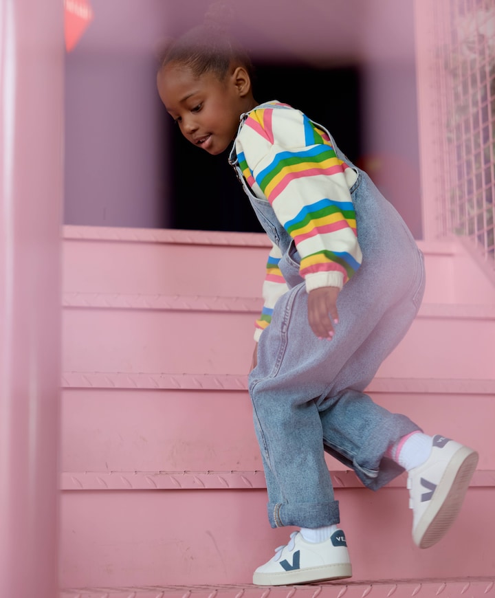SMALL ESPLAR LEATH uniseks sneakers  wit