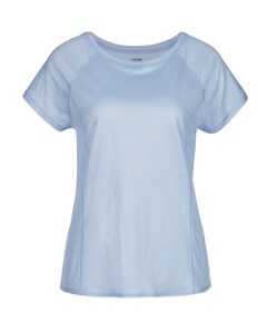 Dames pyjamatop blauw