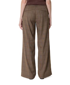 Lizzy - Check - 205 dames broek bruin