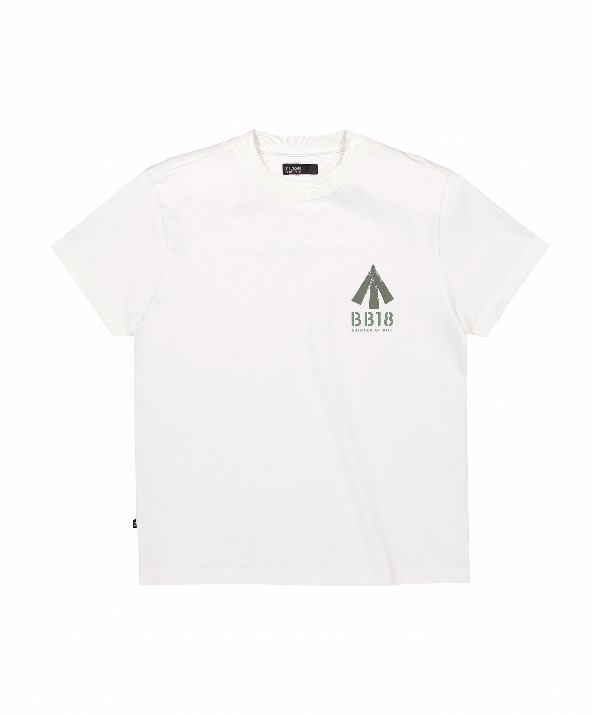 Heren T-shirt ecru