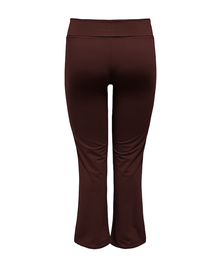ONPFOLD MW JAZZ NOOS dames plussize trainingsbroek bruin