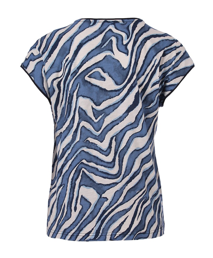 Dames t-shirt blauw