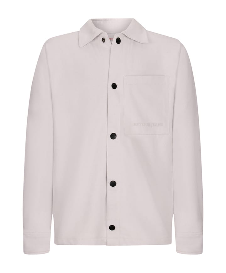 Overhemd lange mouw grijs