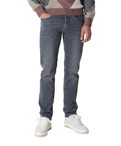 PC-Lyon tapered heren jeans grijs