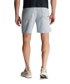 STEEPER TRUE SUMMER BLEACH heren korte broek zwart