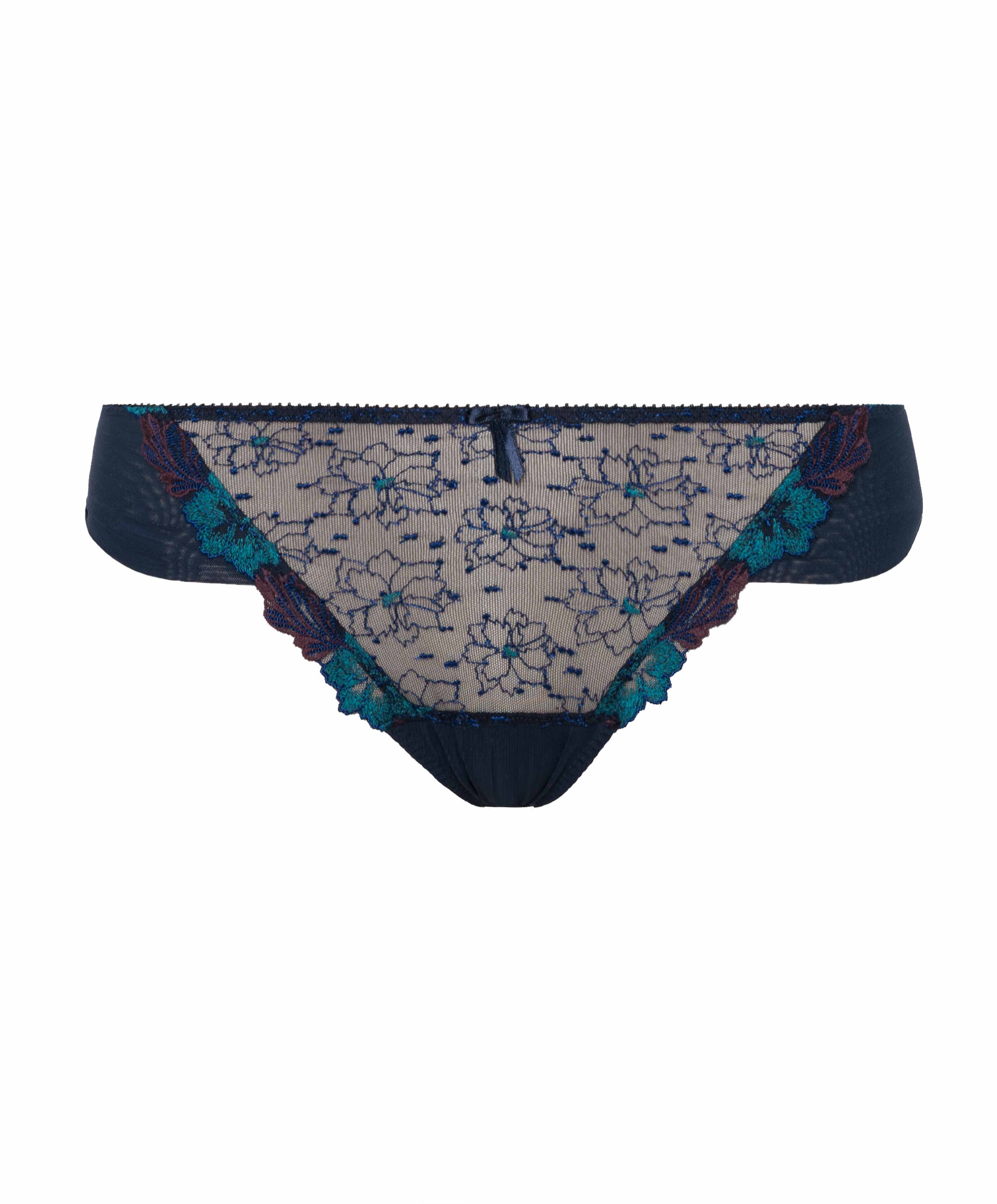 Dames string blauw