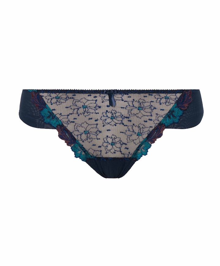Dames string blauw