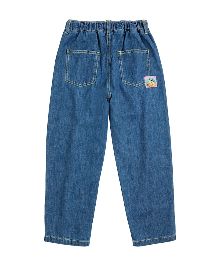 Taxi Saurus Tag Denim Pants uniseks jeans  blauw