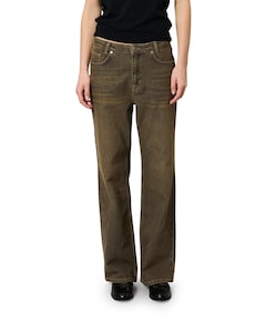 MWLouis 139 High Wide dames jeans bruin