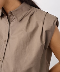 Dames blouse beige