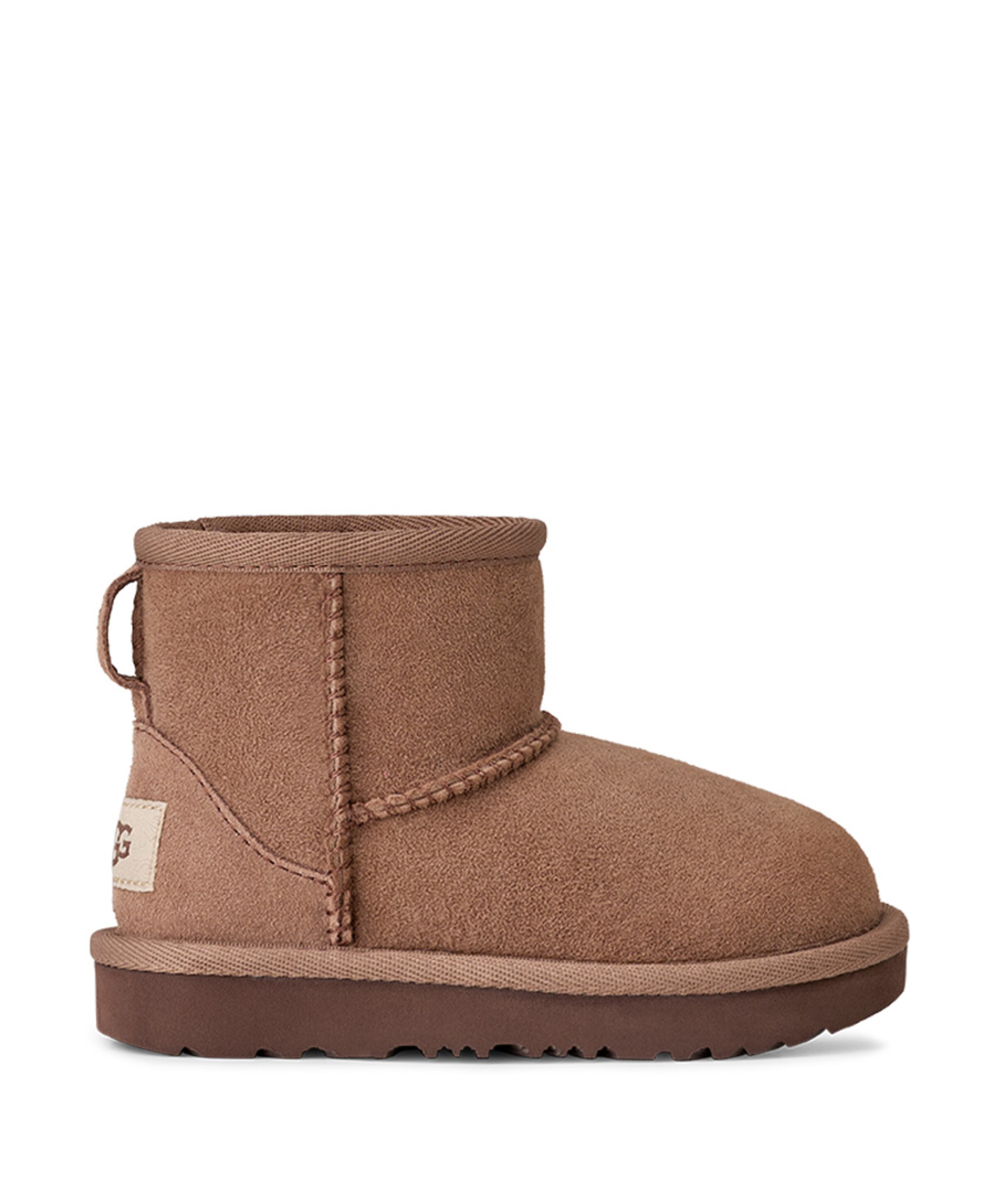 Classic mini II  meisjes enkellaarzen bruin