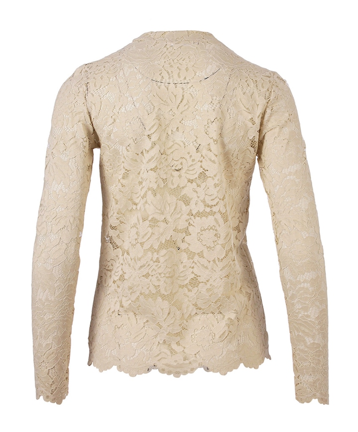 Dames top beige